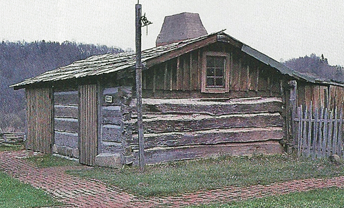 Old Log Blacksmith Shop